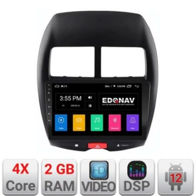 Navigatie Mistubishi ASX A-026 2+32 GB Android Waze USB Navigatie Internet Youtube Radio CarStore Technology foto