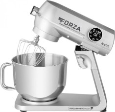 RESIGILAT - Robot de bucatarie ECG FORZA 6600 Metallo Argento, 1800 W, 6,5 litri, LCD, sistem de amestecare planetar foto