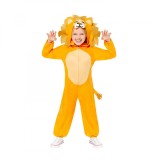 Costum leu Onesie KidMania&reg; pentru copii 8-10 ani 134 cm