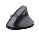 Mouse ergonomic fara fir trust bayo ii rezolutie maxima 2400 dpi 6 butoane interfata usb-c