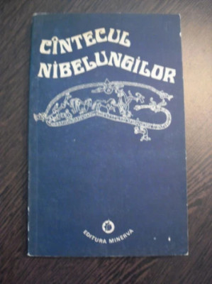 CINTECUL NIBELUNGILOR Epopee Medievala Germana - Virgil Tempeanu - 1977, 232 p. foto