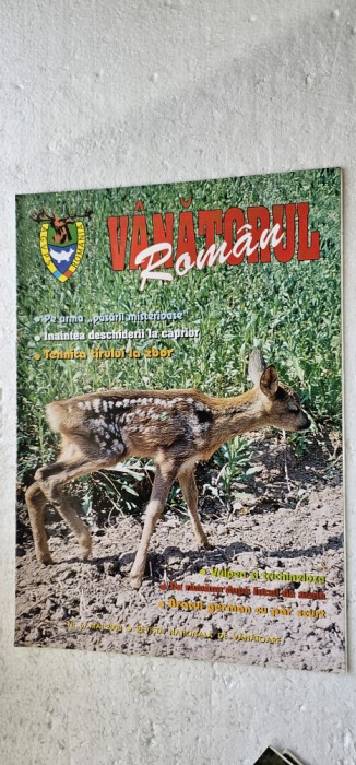 REVISTA VANATORUL ROMAN , ANUL 2003 , NR 5