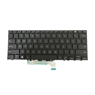Tastatura Laptop, Asus, ExpertBook B5 Flip B5302F, B5302FEA, B5302FBA, iluminata, neagra, layout US foto