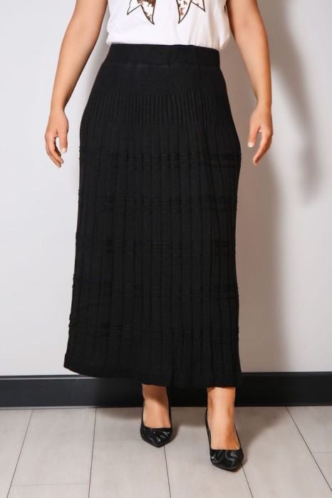 Fusta Tricotata Lunga 001 - 52Marimea