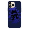 Husa compatibila cu Apple iPhone 12 model Monstercat, Silicon, TPU, Viceversa, Transparent, Carcasa