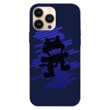 Husa compatibila cu Apple iPhone 15 Pro Max model Monstercat, Silicon, TPU, Viceversa, Transparent, Carcasa