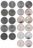 UNGARIA █ SET COMEMORATIV DE MONEDE █ 50 Forint x11 buc █ 2007-2023 UNC