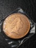 C3 Isle of Man 1 cent 1997 UNC, Europa