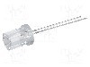 Dioda LED, 8mm, roz, 68...100mcd, 20mA, 2,9...3,6V, OPTOSUPPLY - OSK5DK83C1A