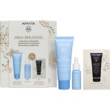 Apivita Aqua Beelicious Hydration &amp; Freshness Set set cadou de Crăciun pentru luminozitate si hidratare