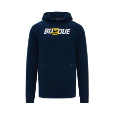 Ayrton Senna hanorac de bărbați cu glugă Busque blue 2023 - XXL