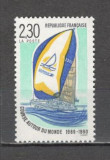 Franta.1990 In jurul lumii cu yachtul &quot;La Poste&quot; XF.571, Nestampilat