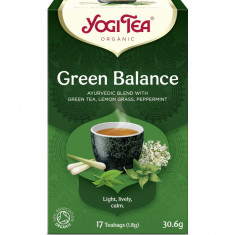 Ceai bio Echilibru Verde, 17 pliculete 30.6g Yogi Tea