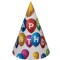 Set 6 Coifuri, Cyrax, Petrecere Copii, din Carton, 20 x 13.5 cm, Model 6 Happy Birthday, Multicolor