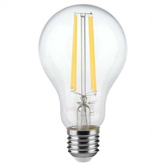 BEC A60 E27 FILAMENT LED 12W 3000K ALB CALD foto