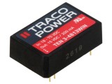 Convertor DC/DC 3W Traco Power - Tensiune 15V DC, Protec&Aring;&pound;ie SCP/OPP
