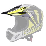 Parasolar de schimb pentru Casca Moto W-TEC FS-605, negru/galben