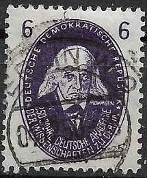 Germania DDR 1950 - timbru stampilat foto