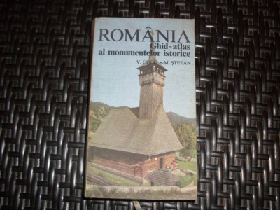 Romania Ghid Atlas Al Monumentelor Istorice - V. Cucu M. Stefan ,552564 foto