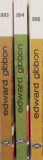Istoria declinului si a prabusirii Imperiului Roman (3 volume) &ndash; Edward Gibbon (coperta putin uzata)