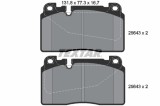 Set placute frana TEXTAR 2564301
