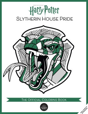 Harry Potter: Slytherin House Pride: The Official Coloring Book: (gifts Books for Harry Potter Fans, Adult Coloring Books) foto