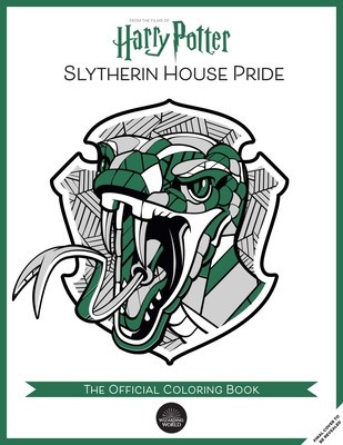 Harry Potter: Slytherin House Pride: The Official Coloring Book: (gifts Books for Harry Potter Fans, Adult Coloring Books)