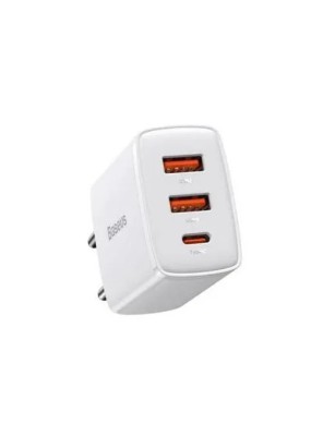 INCARCATOR retea Baseus Compact, Quick Charge 30W, 2 x USB foto
