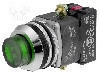 Intrerupator ac&amp;amp;#355;ionat prin apasare, 1 pozitii, 30mm, seria NEF30, PROMET - NEF30-WLZXY-230VAC foto