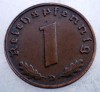 2.769 GERMANIA 1 REICHSPFENNIG 1938 D, Europa, Bronz