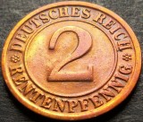 Cumpara ieftin Moneda istorica 2 REICHSPFENNIG (G) - IMPERIUL GERMAN, anul 1924 * cod 513