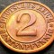 Moneda istorica 2 REICHSPFENNIG (G) - IMPERIUL GERMAN, anul 1924 * cod 513