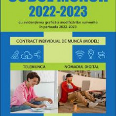 Codul muncii 2022-2023 cu evidentierea grafica a modificarilor survenite in perioada 2022-2023