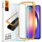 Folie de protectie Ecran Spigen GlastR Align Master pentru Samsung Galaxy A54 A546, Sticla Securizata, Full Glue, Set 2 bucati