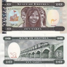 ERITREA 10 nakfa 1997 UNC!!!