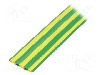 Tub termocontractant, 19mm, 10m, galben-verde, TE Connectivity - CGPT-19/9.5-45