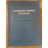 TEHNOLOGIE CHIMICA GENERALA VOL.1-M. LEBENSOHN, A. WEISSBERG-130875