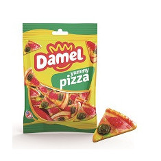 Jeleuri gumate acrisoare DAMEL FELII PIZZA 80g