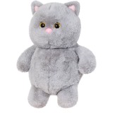 PLUS PISICA GRI 35CM SuperHeroes ToysZone, PLUSURI STIP