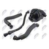 Separator ulei ventilatie bloc motor motor 2.0 Bmw 1(E87), 3(E90, E91); 2004-2011, cu conducte, 11157533336