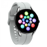 Cumpara ieftin Smartwatch iSEN KS05 Silver, 1.32 IPS HD, ECG, Ritm cardiac, Presiune sanguina, Glicemie, Oxigen, Bluetooth call, Bt v5.1, IP67, 240mAh