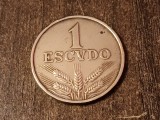 C50 - Moneda foarte veche - Portugalia ante euro - 1 escudo - 1971, Europa