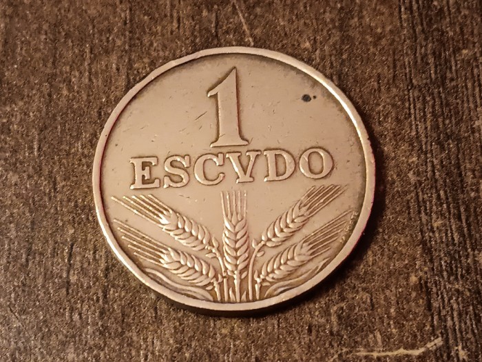 C50 - Moneda foarte veche - Portugalia ante euro - 1 escudo - 1971