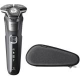 Aparat de Ras Philips Series 5000 S5887/30 Acumulator, Autonomie 60 min, SkinIQ, Gri