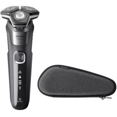 Aparat de Ras Philips Series 5000 S5887/30 Acumulator, Autonomie 60 min, SkinIQ, Gri