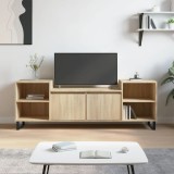 Cumpara ieftin Comodă TV, stejar sonoma, 160x35x55 cm, lemn prelucrat