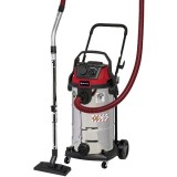 Einhell TE-VC 2340 SACL - Aspirator umed-uscat 1500 W 225 mbar 40 l functie suflare rezervor inox priza scule electrice comutator curatare filtru