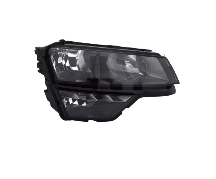 Far SKODA KAROQ, 08.2017-04.2022, partea stanga, TYC, cu LED daytime running light; cu fata fog lamp; H7+H7+H8+PWY24W+W5W; electrical; fara unitate c
