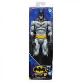 Figurina Batman articulata 30 cm, costum gri-negru, Spin Master