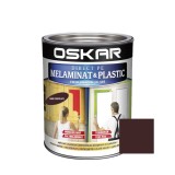 Vopsea Direct pe melaminat si plastic Oskar, interior, maro inchis / dark chocolate, 0.6 L